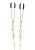 Taboom Tweeezers Pearl Nipple - złote szczypce - zaciski na sutki