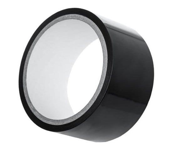 Taśma do krępowania Bondage Tape Ouch czarna 20m x 5cm