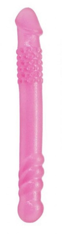 Podwójny Penis Perfect Double Dong różowe dildo waginalno analne