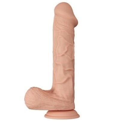 Beautiful Bergrisi Beautiful realistyczny duży penis na przyssawkę z jajami