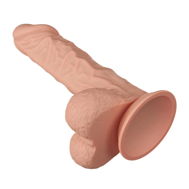 Beautiful Buraq Dildo realistyczny penis na przyssawkę z jajami