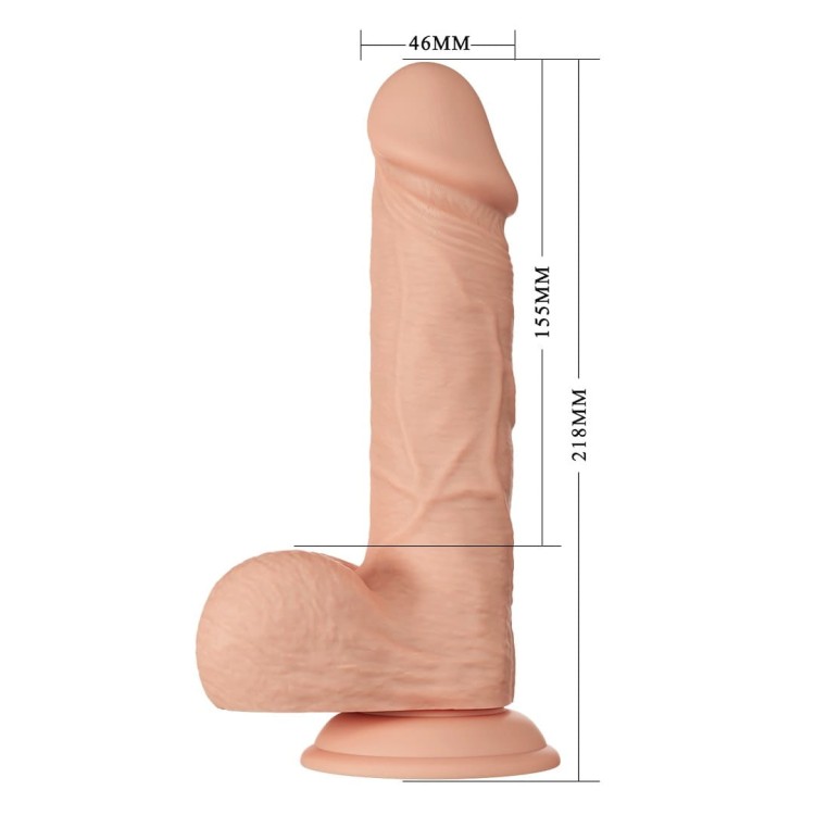 Beautiful Bahamut Dildo realistyczny penis na przyssawkę z jajami