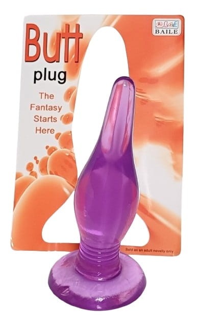 Klasyczna wtyczka analna Butt Plug Purple