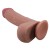 Dildo Sliding Skin 9.2 Series realistyczny penis na przyssawkę z jajami