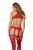 Bodystocking Christine Jasmin Red S-L